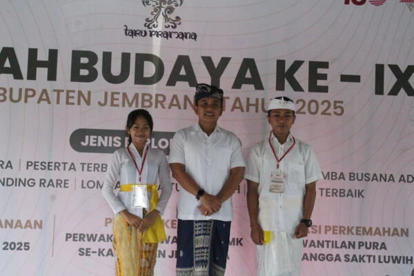 Disparbud Bersama Kader Pelestari Budaya Gelar Kemah Budaya IX Kabupaten Jembrana Tahun 2025