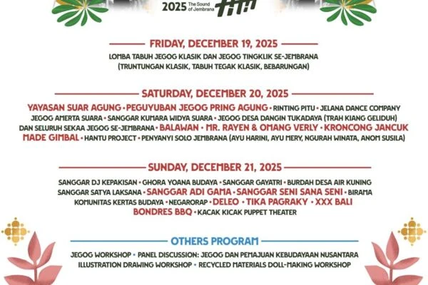 Jegog Spirit Festival 2025