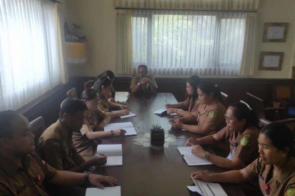 Disparbud Jembrana Laksanakan Rapat Koordinasi dan Konsolidasi Pengumpulan Dokumen Informasi Publik