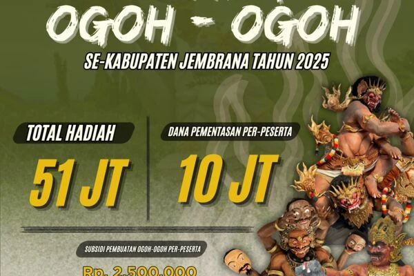 Ketentuan dan Teknis Lomba Ogoh-ogoh se-Kabupaten Jembrana