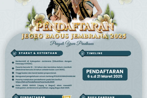 PEMILIHAN JEGEG BAGUS JEMBRANA TAHUN 2025